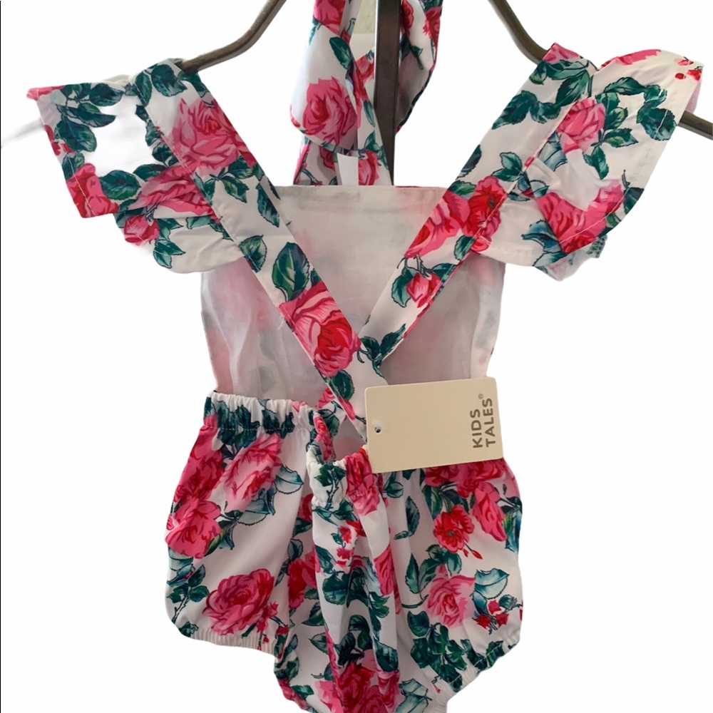 Baby floral romper